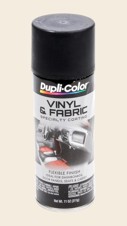 Dupli-Color Paint Vinyl and Fabric Coating Black HVP106