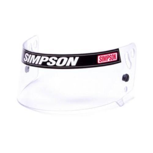 Simpson Clear Helmet Shield - Shark, Vudo
