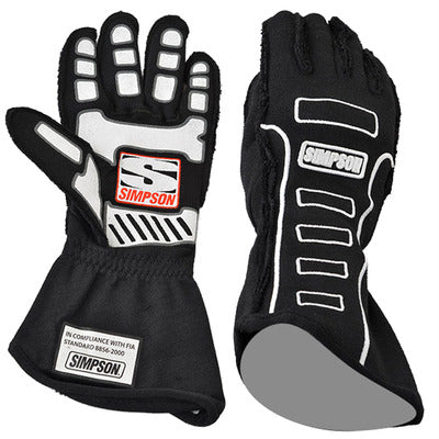 Simpson Competitor Gloves - Black SFI 3.3/5
