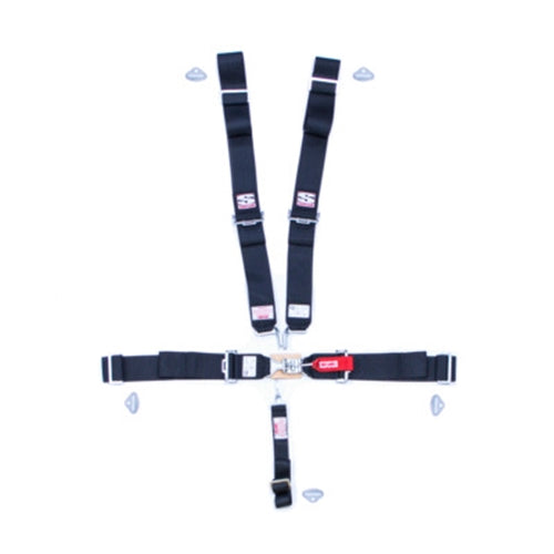 Simpson Sport 5-Point Harness System 29043 - Black