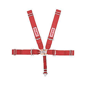 Simpson 5-Point Wrap-Around Harness - 55-inch - Red