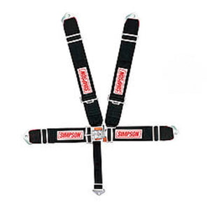 Simpson 5-Point Latch and Link Harness - Black 29073BK