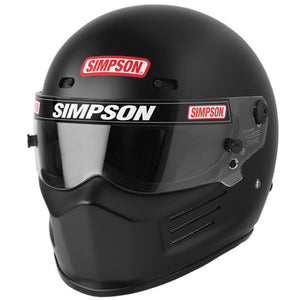 Simpson Super Bandit Helmet, Gloss Black