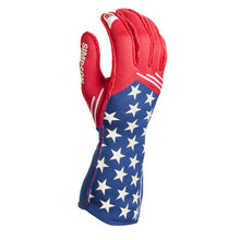 Simpson Racing Liberty Gloves Red/White/Blue