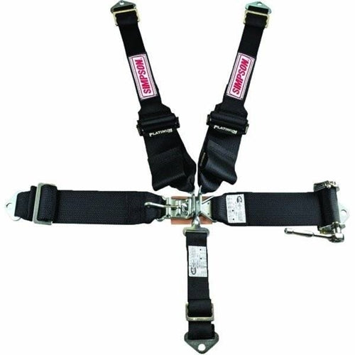 Simpson 5-Point Platinum Plus Harness with Steel Ratchet Adjuster Simpson 5-Point Platinum Plus Harness with Steel Ratchet Adjuster