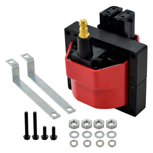 Specialty Products Ignition Coil 85-96 GM EFI Dual Connector Red 3052