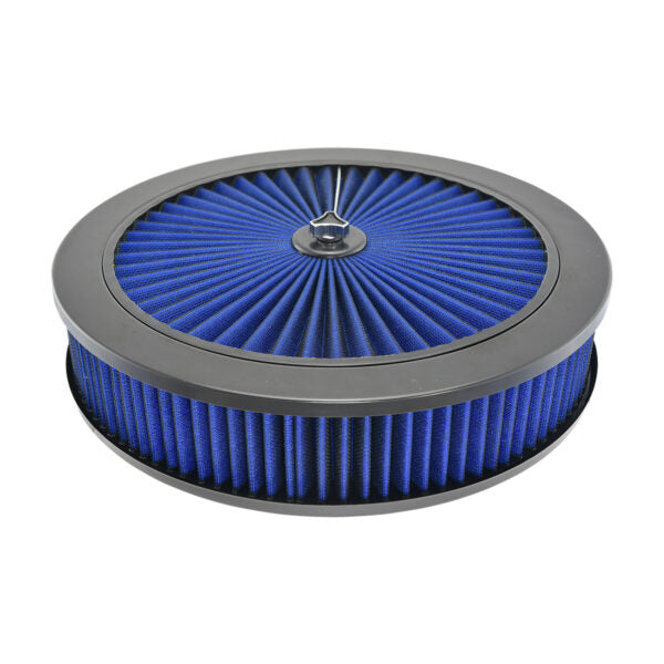 Specialty Products Air Cleaner Kit 14" x 3" Flat Base 4390BL