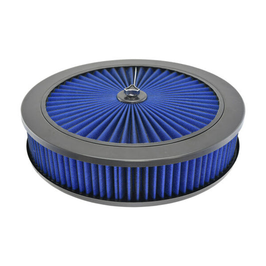 Specialty Products Air Cleaner Kit 14" x 3" Flat Base 4390BL