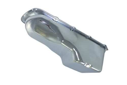 Specialty Products Engine Oil Pan 74-81 Pontiac V8 Steel Stock Chrome 7455