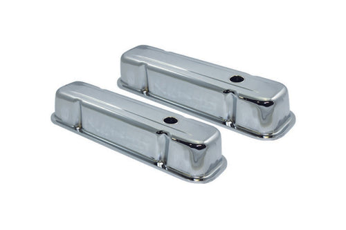 Specialty Products Valve Cover 59-79 Pontiac V8 Tall Chrome 7525