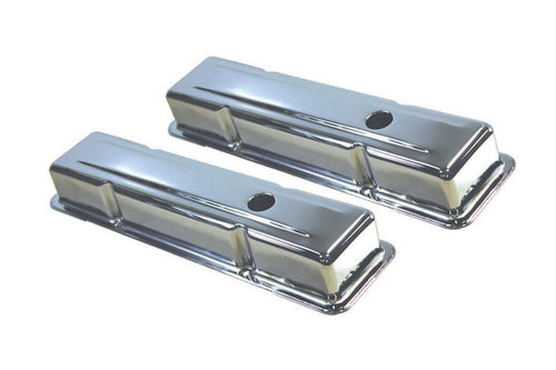 Specialty Products Valve Cover 58-86 SBC Chrome 8196