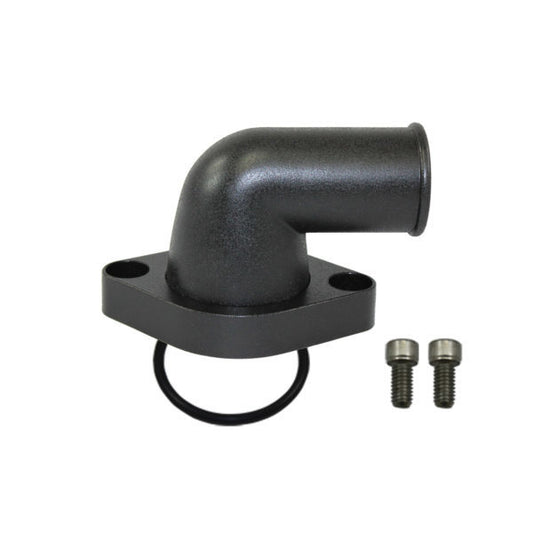 Specialty Products Water Neck Chevy 90 Degree O-Ring Style Black 8456BK