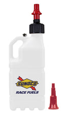 Sunoco Race Jug w/ FastFlo Lid & Vehicle - White