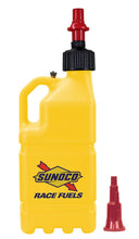 Sunoco Race Jug w/ FastFlo Lid & Vehicle - Yellow