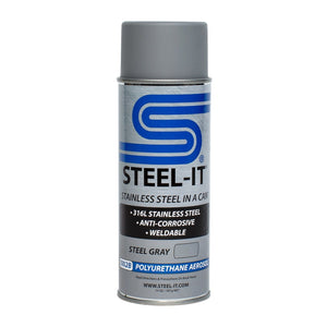 Steel-It Steel Gray Polyurethane 14oz Can (STL1002B)