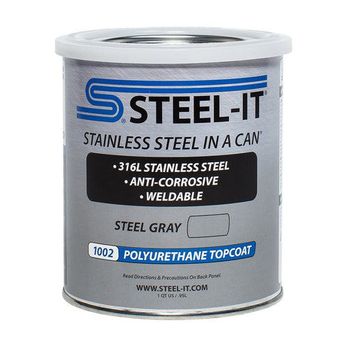 Steel-It Steel Gray Polyurethane Quart (STL1002Q)
