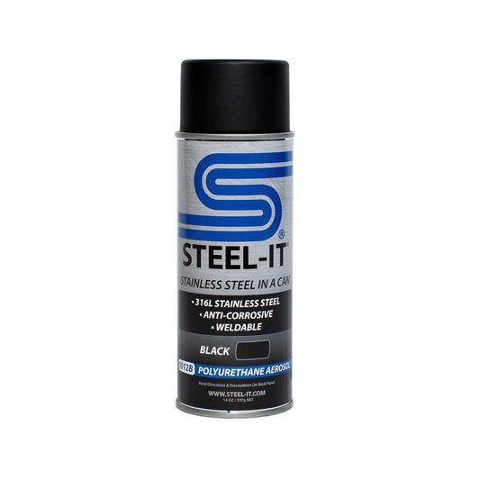 Steel-It Black Polyurethane 14oz Can (STL1012B)