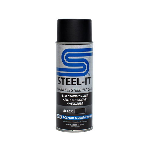 Steel-It Black Polyurethane 14oz Can (STL1012B)