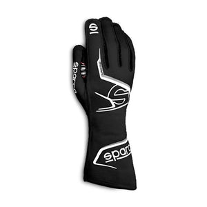 Sparco Arrow Race Gloves (2020) - Black/White