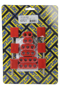 Taylor Cable 10.4mm Vertical Wire Loom Kit Red 42523