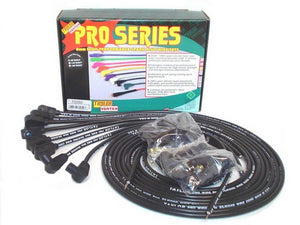 Taylor Cable Spark Plug Wire Set 8mm Black Pro Wire 90 Degree 70050