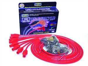 Taylor Cable Spark Plug Wire Set 8mm Red Pro Wire 180 Degree 70254