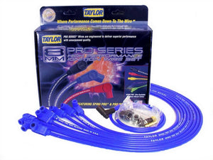 Taylor Cable Spark Plug Wire Set SBC 8mm Pro Race Blue 76628