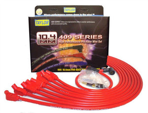 Taylor Cable 409 10.4mm Spiro-Pro Race Plug Wire Set - Red 79232