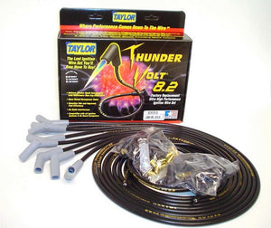 Taylor Cable Univ Thundervolt Plug Wire Set 135 Degree Black 83053