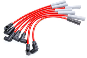 Taylor Cable Thundervolt Plug Wire Set Jeep 4.0L Red 84248