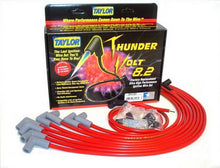 Taylor Cable 8.2 Thunder-Volt Spark Plug Wire Set Red 86230