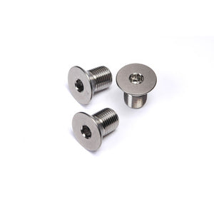 Ti22 Performance Front Rotor Bolts 3pcs Titanium 1/2inx20 1in