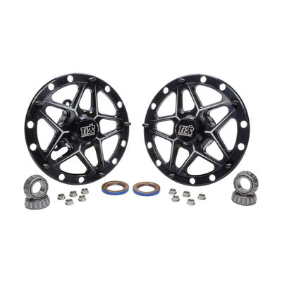 Ti22 Performance Direct Mount Front Hubs Forged Black