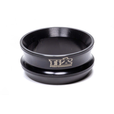 Ti22 Performance 600 1in Tapered Axle Spacer Black 1.75in