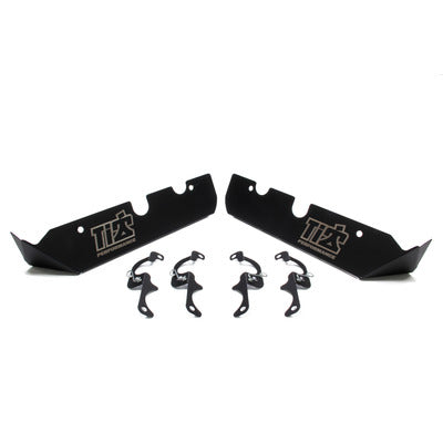 Ti22 Performance Spark Plug Guards Complete Black