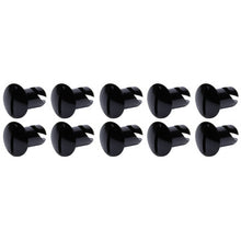 Ti22 Performance Oval Head Dzus Buttons .500 Long Black