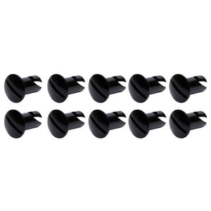 Ti22 Performance Oval Head Dzus Buttons .550 Long Black