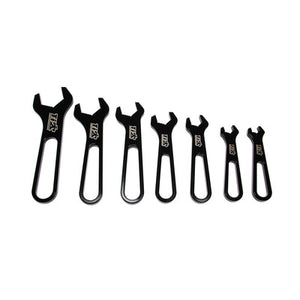 Ti22 Performance AN Wrench Set Aluminum -3 Through -16 Black