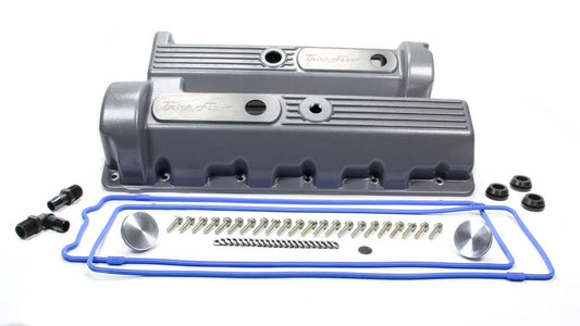 Trick Flow Valve Cover Kit Ford 4.6 Motor 11-Bolt Cast Aluminum