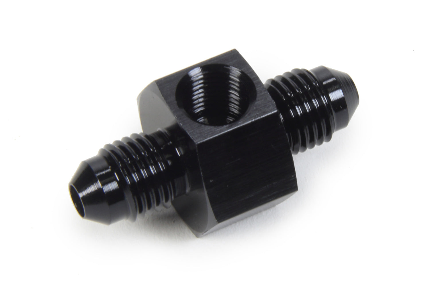 Triple X Gauge Adapter #4 Male x #4 Male x 1/8