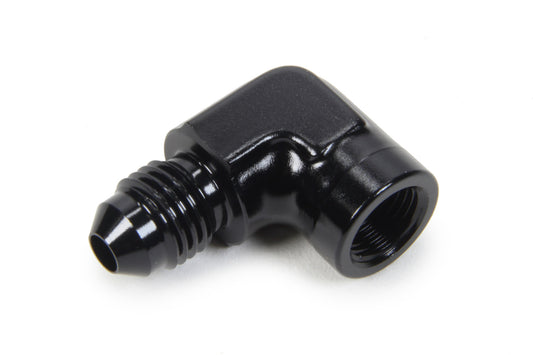 Triple X Gauge Adapter 90 Degree #4 Male x 1/8 NTP Female