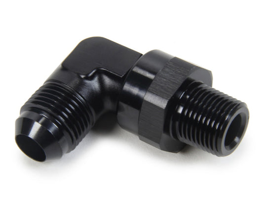 Triple X AN to NPT Swivel 90 Deg #8 x 3/8