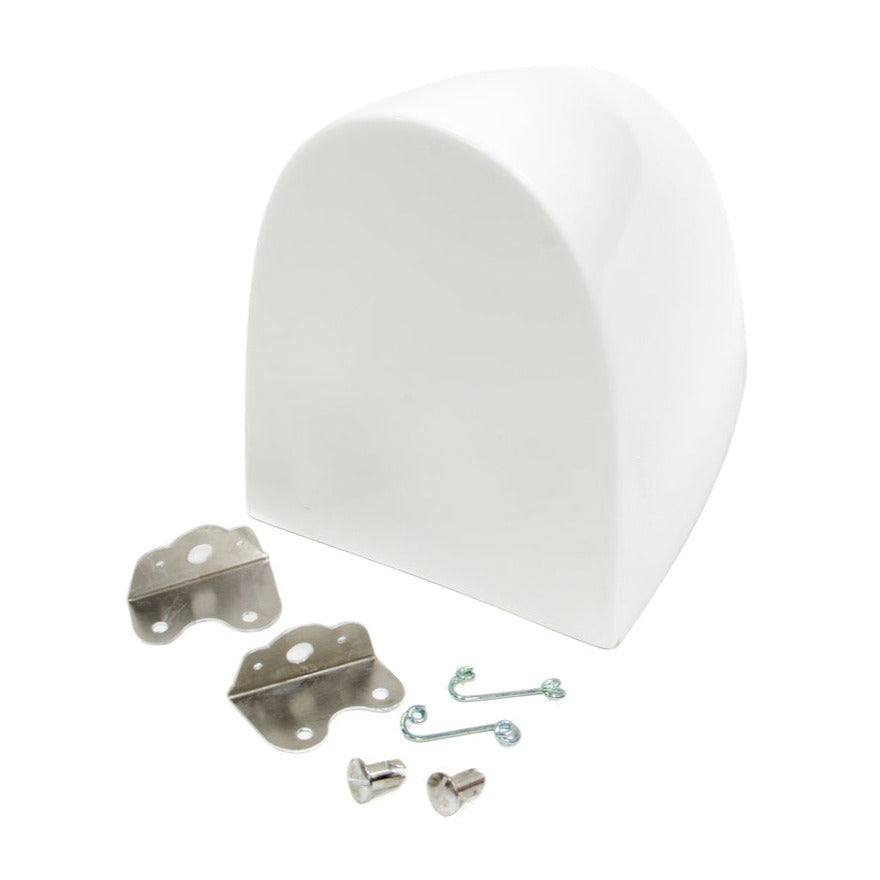 Triple X Aero Fuel Tank Cover White With Brackets