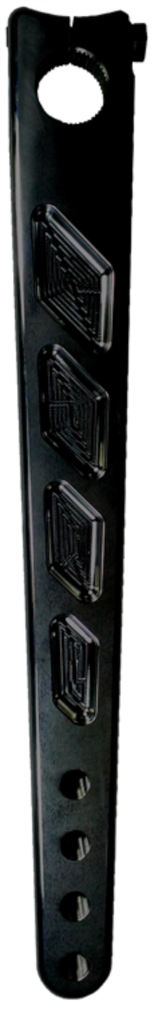 Triple X Pitman Arm Straight Broach Black