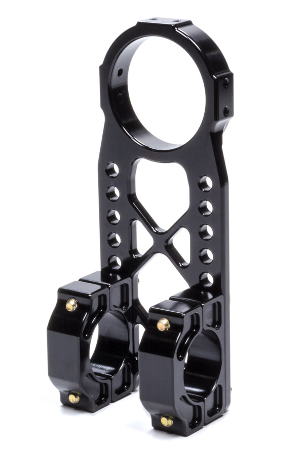 Triple X Clamp On Top Steering Mount Adjustable Black