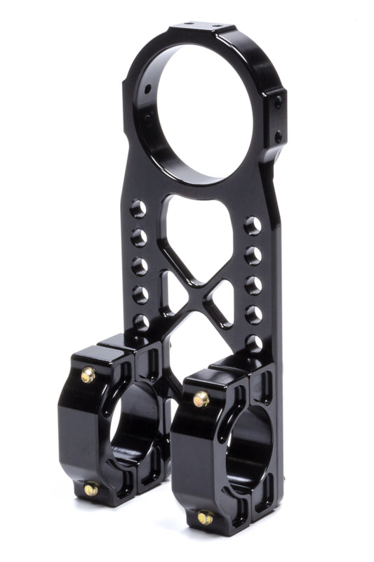 Triple X Clamp On Top Steering Mount Adjustable Black