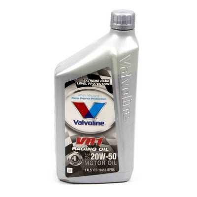 Valvoline HP 20w50 Racing Oil VR1 