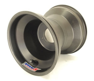 Van-K Kart Wheel 6x6.5 x 2.5in BS Mini Wedge Black 325.6650.25