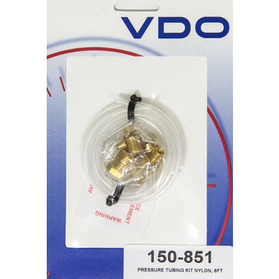 VDO 0-150 PSI Nylon Tubing Kit, 6ft