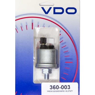 VDO Pressure Sender 80 PSI 1/8-27NPTF